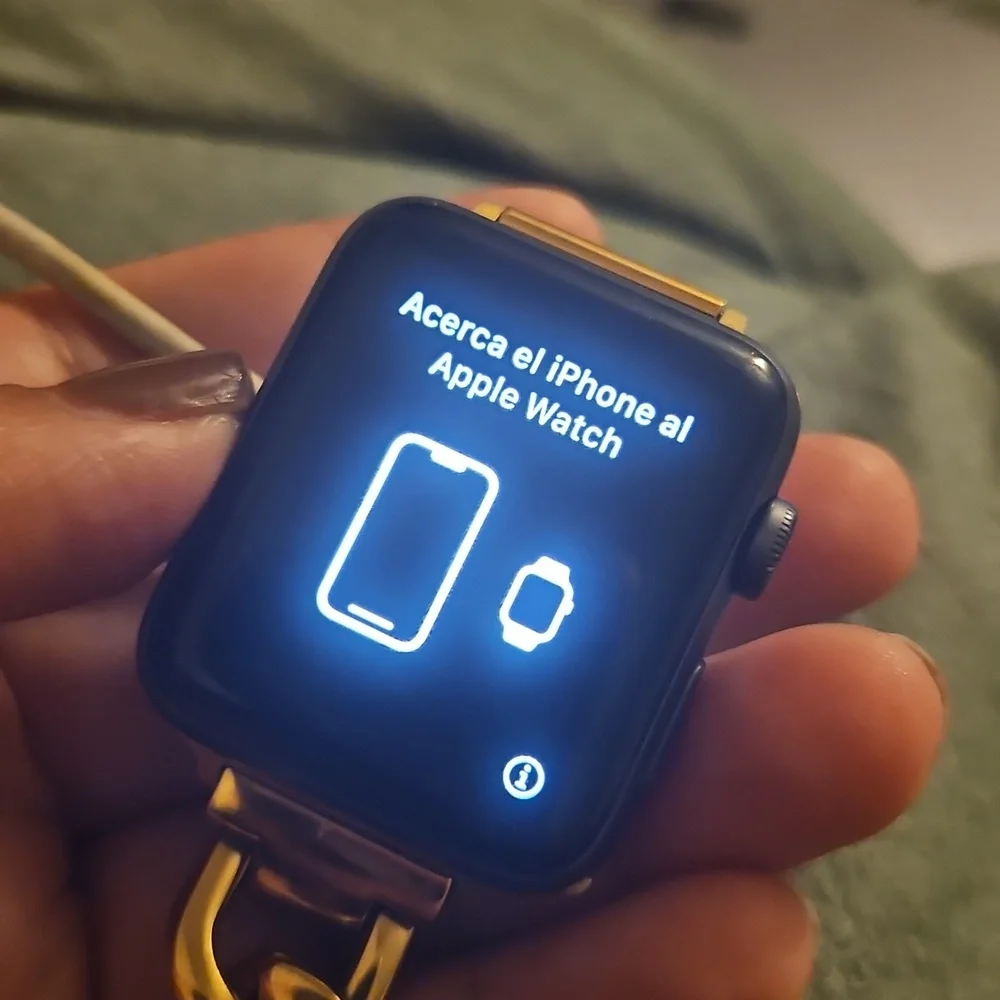 42mm Apple Watch with Black Display